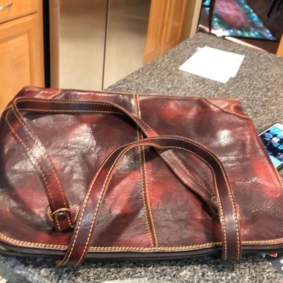 Hand Made Tote Briefcase 💼 shoulder strap - Picture 2 of 8